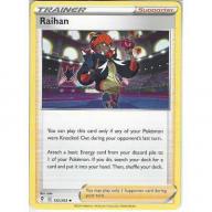 152/203 Raihan Uncommon: Pokemon Trainer Card SWSH07 Evolving Skies TCG