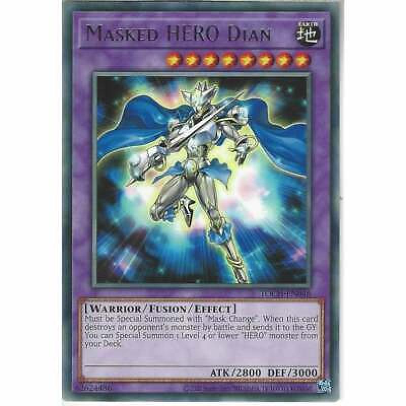 TOCH-EN046 Masked HERO Dian | Unlimited Rare YuGiOh Trading Card TCG Toon Chaos