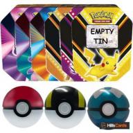 Pokemon TCG Empty Tins | Trading Card Storage Collectors Tin