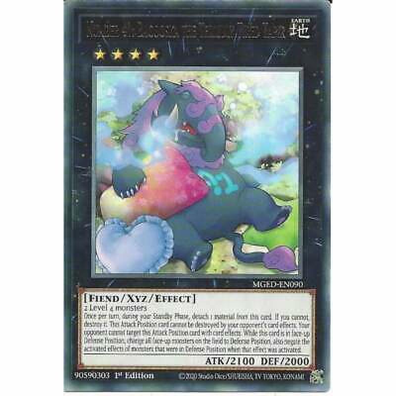 MGED-EN090 Number 41: Bagooska the Terribly Tired Tapir - 1st Edition Rare Card