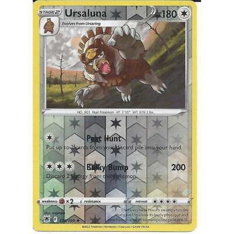 124/189 Ursaluna : Rare Reverse Holo - Pokemon TCG Card Astral Radiance