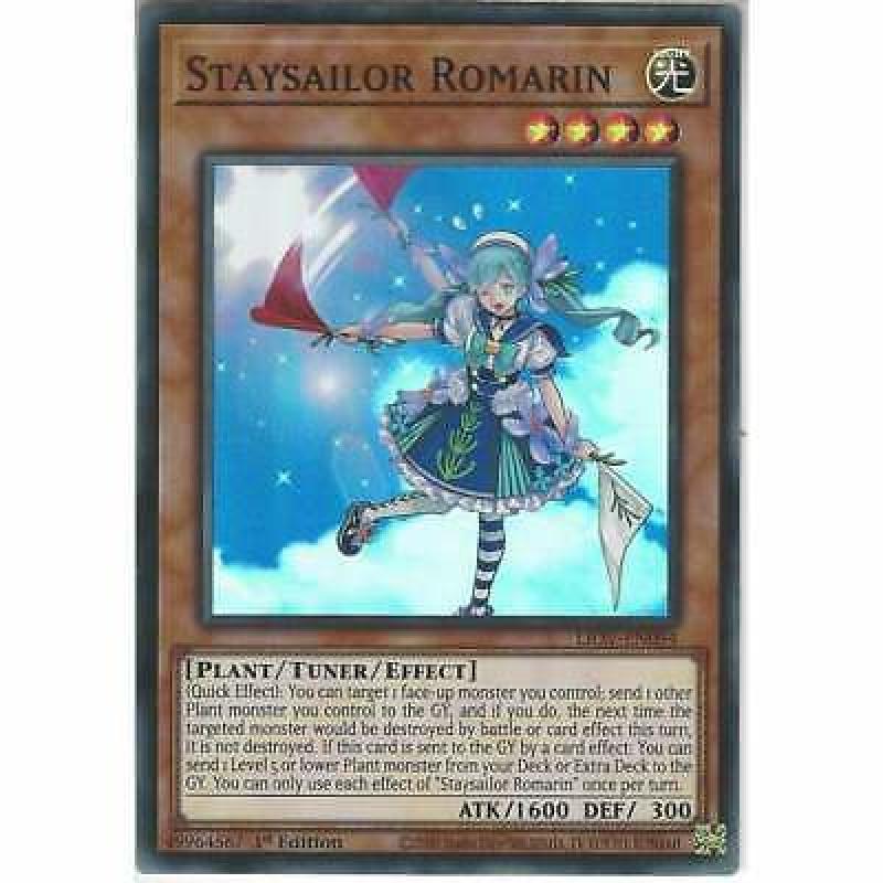 LIOV-EN094 Staysailor Romarin | 1st Edition Super Rare | YuGiOh Trading Card TCG