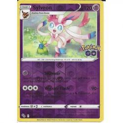 035/078 Sylveon : Rare Reverse Holo : Pokemon GO TCG Trading Card Game