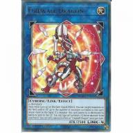 MGED-EN141 Firewall Dragon (alternate art 2) - 1st Edition - Rare Yu-Gi-Oh! Card