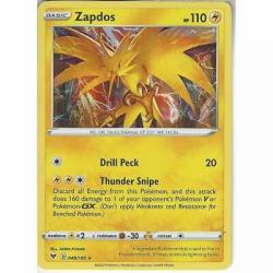 048/185 Zapdos | Rare Holo | Pokemon Trading Card Sword & Shield Vivid Voltage