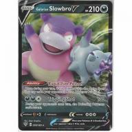 Pokemon 099/189 Galarian Slowbro V | Rare Holo V Card SWSH03 Darkness Ablaze TCG