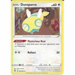 207/264 Dunsparce | Uncommon | Pokemon Trading Card Sword & Shield Fusion Strike