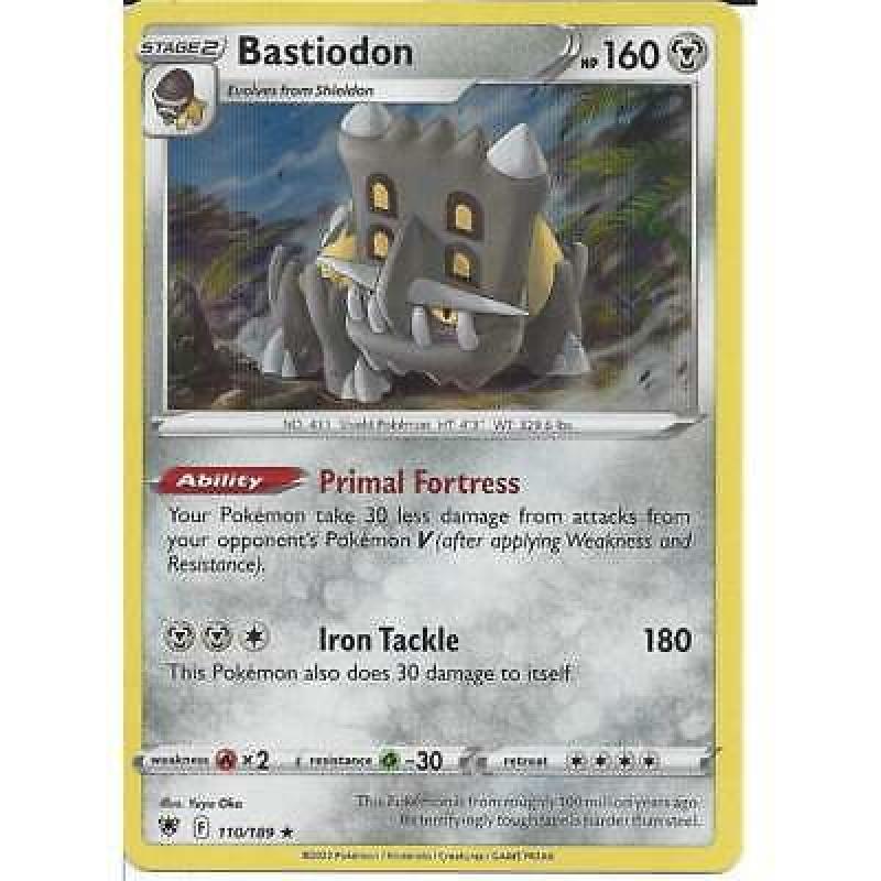 110/189 Bastiodon : Rare Holo - Pokemon TCG Card Astral Radiance