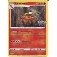 010/078 Charizard : Rare Holo Card : Pokemon GO Trading Card Game TCG Foil