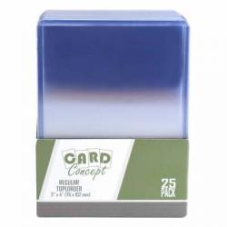 Card Concept Top Loaders 25 Pack 3"x4" :Toploader Hard Sleeves for Trading Cards