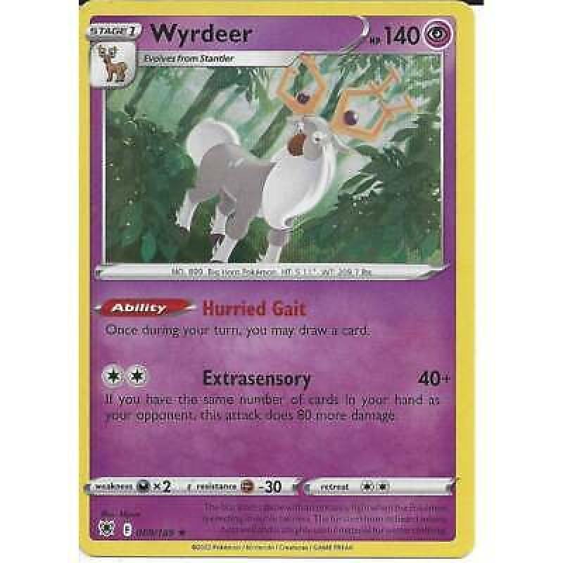 069/189 Wyrdeer : Rare Holo - Pokemon TCG Card Astral Radiance