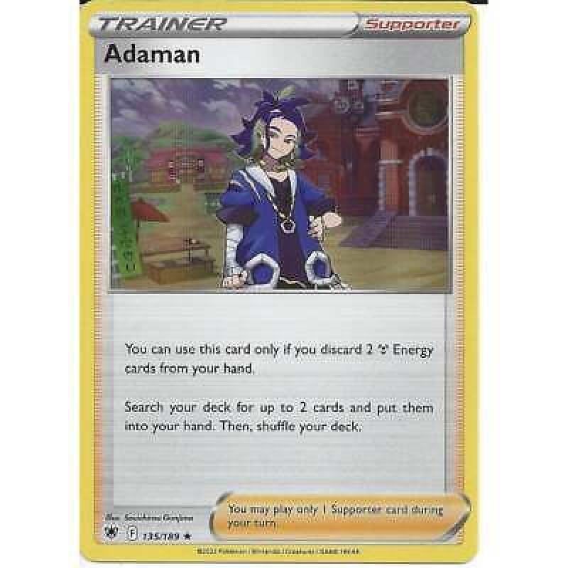 135/189 Adaman : Rare Holo - Pokemon TCG Card Astral Radiance