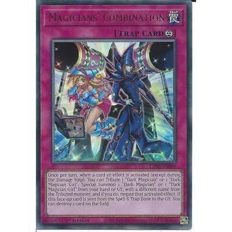 Magicians' Combination LDS3-EN099 1st Edition Blue Ultra Rare :YuGiOh TCG Card