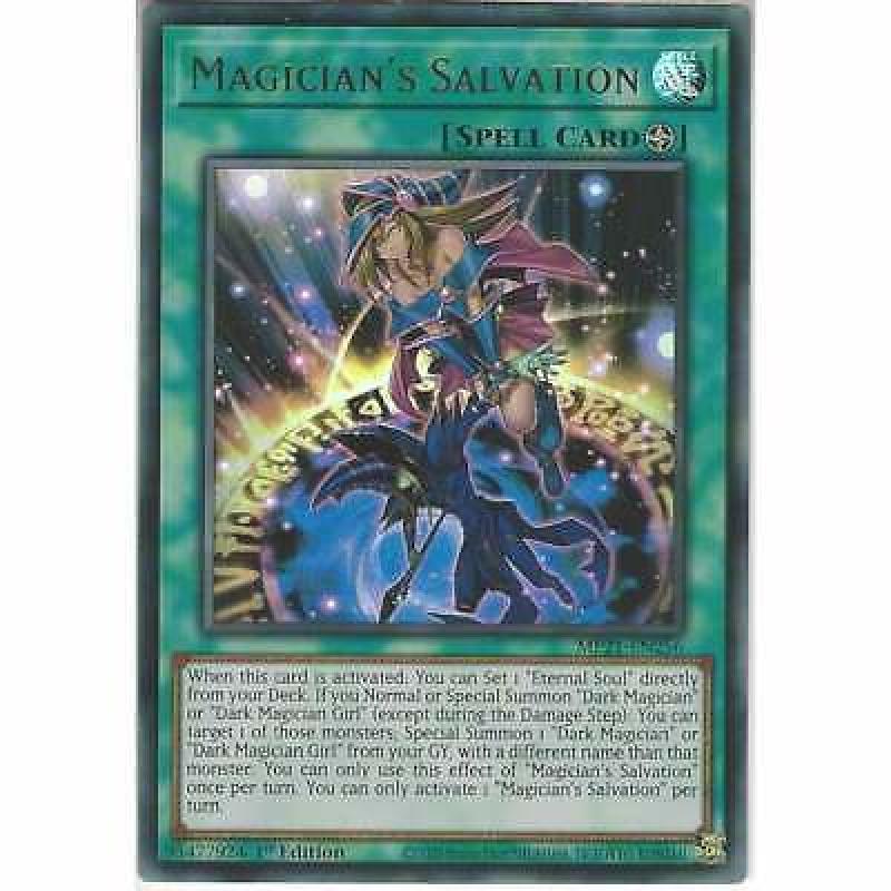 MP21-EN256 Magician's Salvation | 1st Edition | Ultra Rare YuGiOh Card TCG