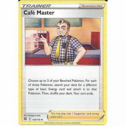 133/172 Cafe Master Uncommon Trainer : Pokemon Trading Card Brilliant Stars TCG