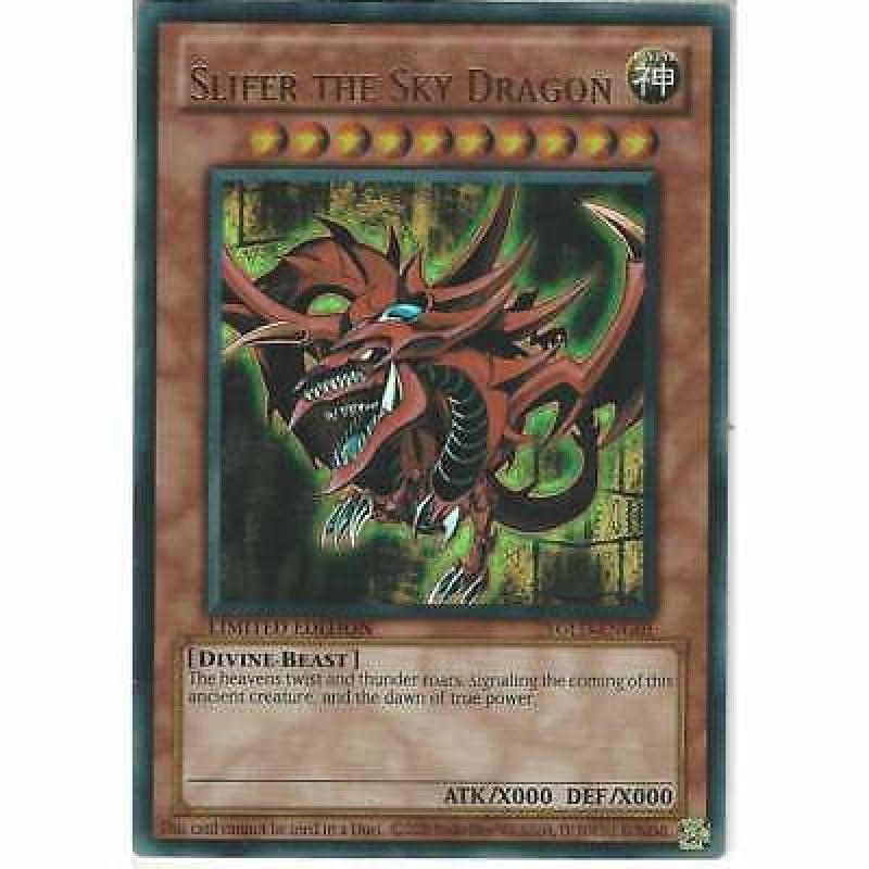 YuGiOh Egyptian God Cards : Full Ultra Rare Set: YGLD-ENG01-03 Limited Edition