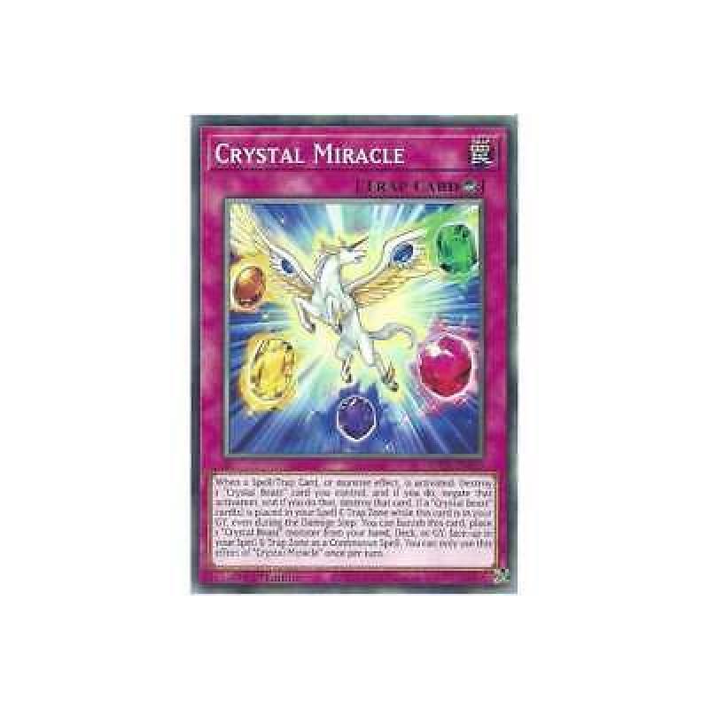 Crystal Miracle SDCB-EN033 : YuGiOh Common Card 1st Edition