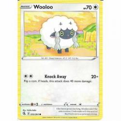 222/264 Wooloo | Common | Pokemon Trading Card Sword & Shield Fusion Strike TCG