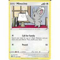 124/172 Minccino Common : Pokemon Trading Card Game SWSH09 Brilliant Stars TCG