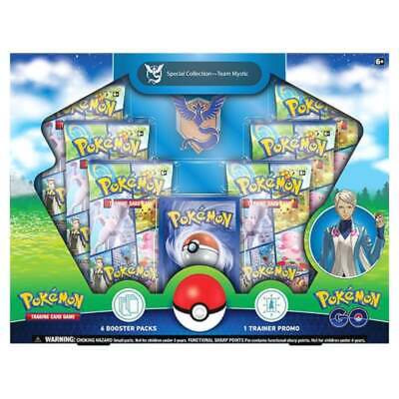 Pokemon GO Team Special Collection Box Bundle Instinct Valor Mystic :One of Each