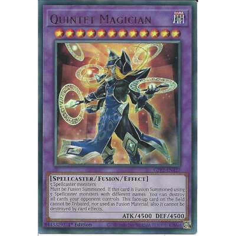 Quintet Magician GFP2-EN127 1st Edition Ultra Rare :YuGiOh Trading Card Game TCG