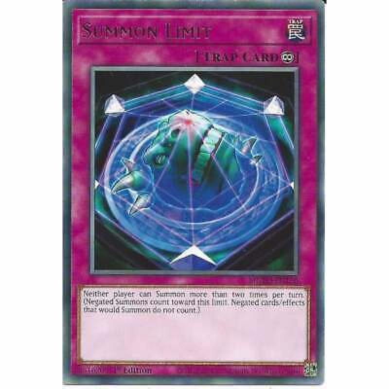 MGED-EN150 Summon Limit - 1st Edition - Rare Yu-Gi-Oh! Trading Card Game TCG