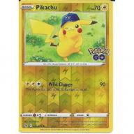 028/078 Pikachu : Rare Reverse Holo : Pokemon GO TCG Trading Card Game