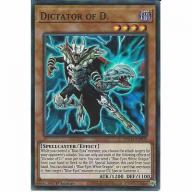 Dictator of D. BACH-EN005 1st Edition Super Rare YuGiOh Trading Card Game