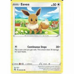 205/264 Eevee | Common | Pokemon Trading Card Sword & Shield Fusion Strike TCG