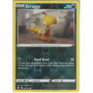 098/203 Scraggy | Common REVERSE HOLO | Pokemon Trading Card Evolving Skies TCG