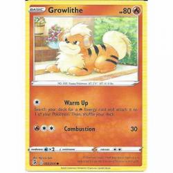 032/264 Growlithe | Common Pokemon Trading Card Sword & Shield Fusion Strike TCG