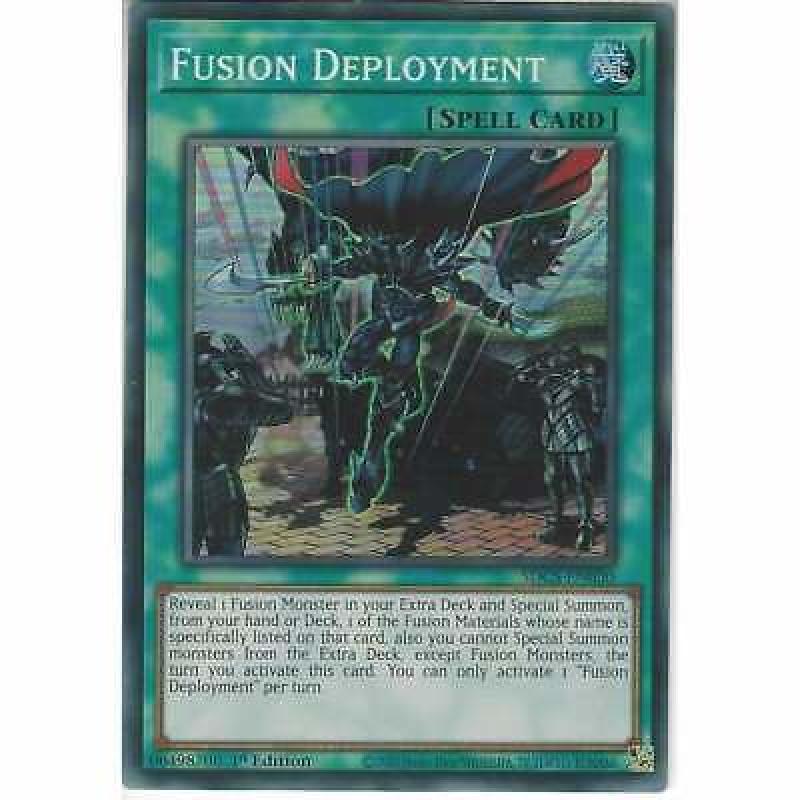 SDCS-EN030 Fusion Deployment | 1st Edition Super Rare | YuGiOh Trading Card TCG