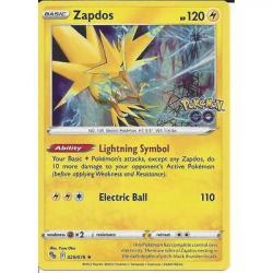 029/078 Zapdos : Rare Holo Card : Pokemon GO Trading Card Game TCG Foil