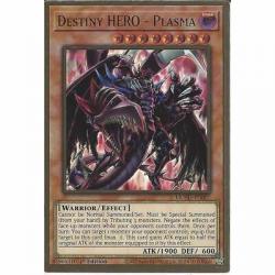 MGED-EN007 Destiny HERO - Plasma (alt art) 1st Edition Premium Gold Rare YuGiOh