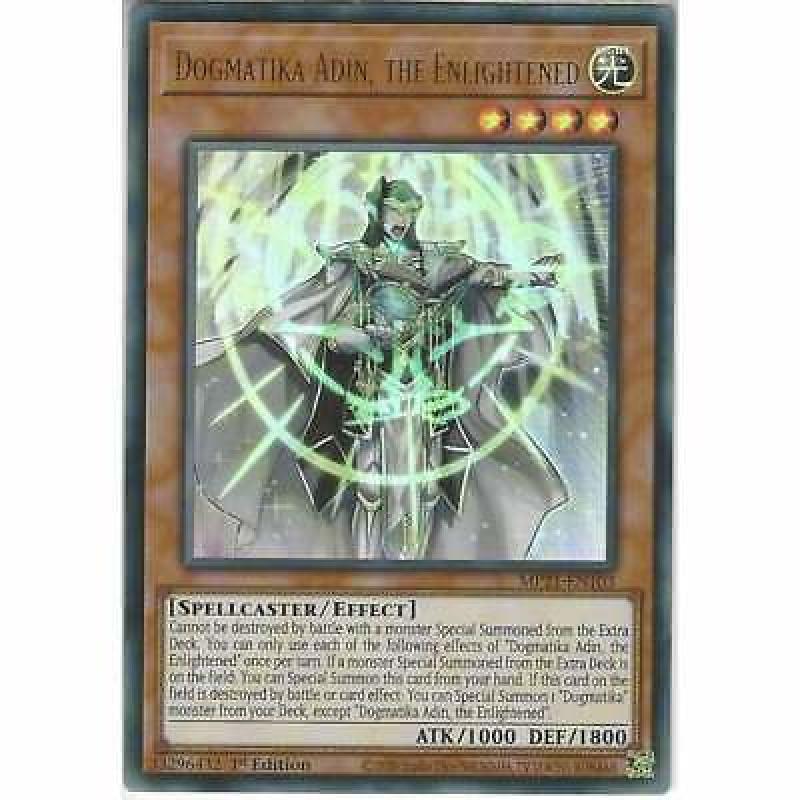 MP21-EN103 Dogmatika Adin, the Enlightened | 1st Edition Ultra Rare YuGiOh Card