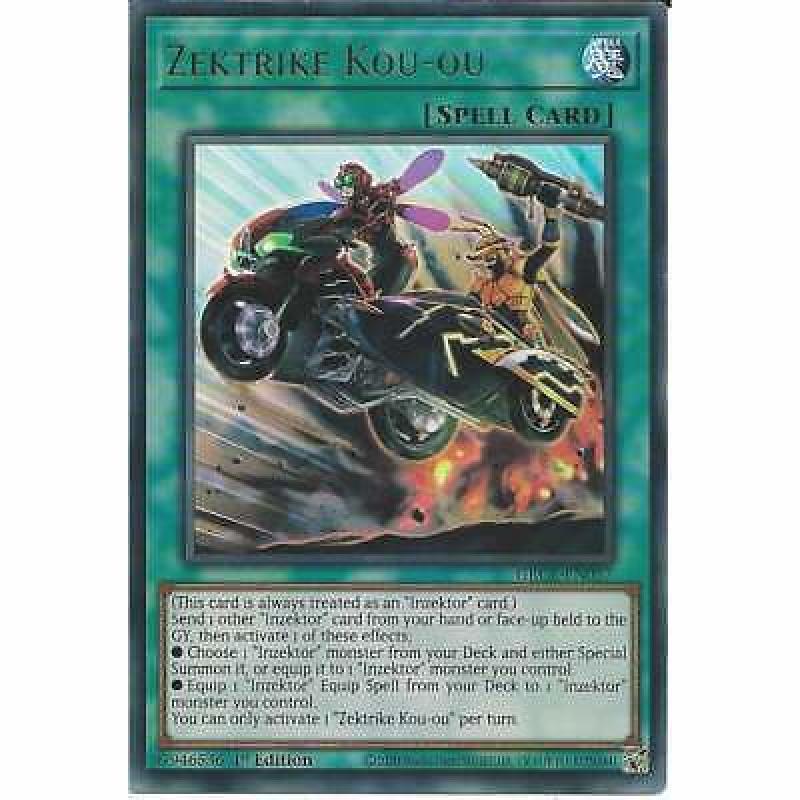 Zektrike Kou-ou GRCR-EN037 1st Edition Ultra Rare Card YuGiOh The Grand Creators