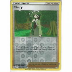 123/163 Cheryl | Reverse Holo Uncommon Trainer | Pokemon Card Battle Styles TCG