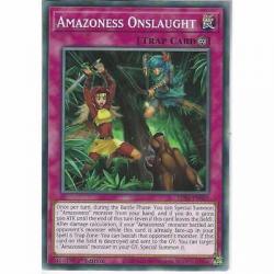 LDS1-EN025 Amazoness Onslaught | 1st Edition Common YuGiOh Trading Card Game TCG