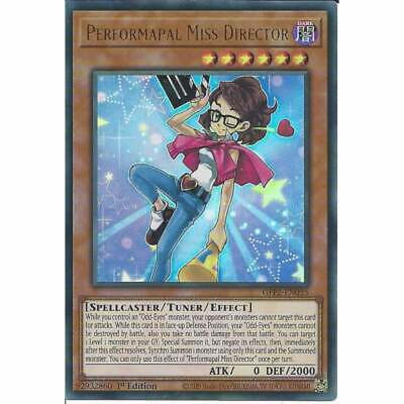 Performapal Miss Director GFP2-EN035 1st Edition Ultra Rare :YuGiOh Trading Card