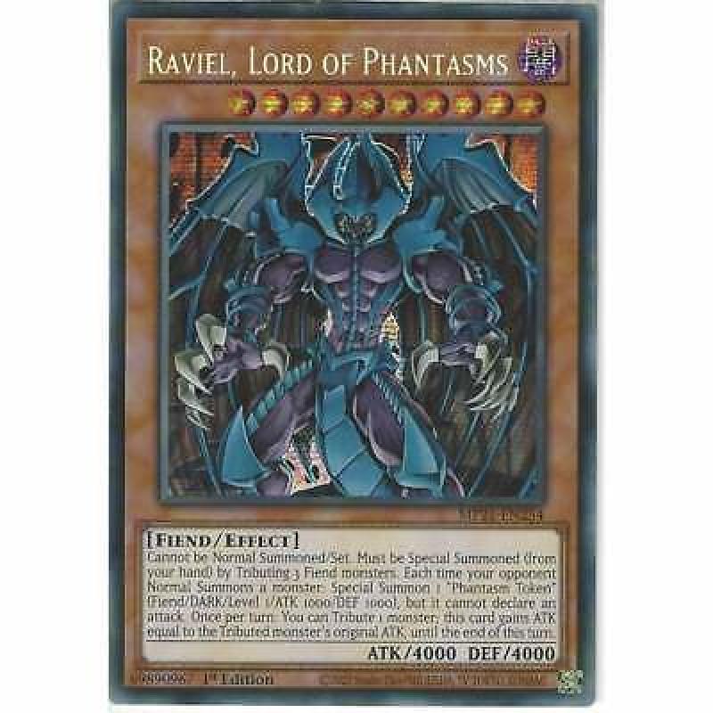 MP21-EN254 Raviel, Lord of Phantasms - 1st Edition Prismatic Secret Rare YuGiOh