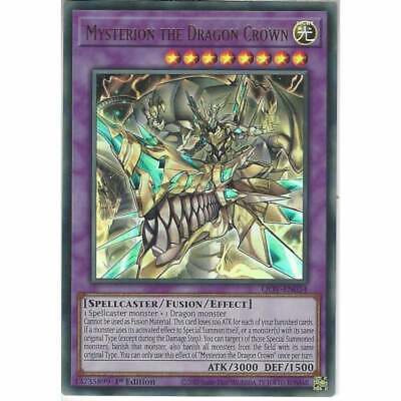 LIOV-EN034 Mysterion the Dragon Crown | 1st Edition Ultra Rare | YuGiOh Card TCG