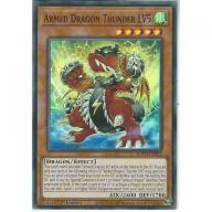 BLVO-EN003 Armed Dragon Thunder LV5 | 1st Edition Super Rare YuGiOh Trading Card