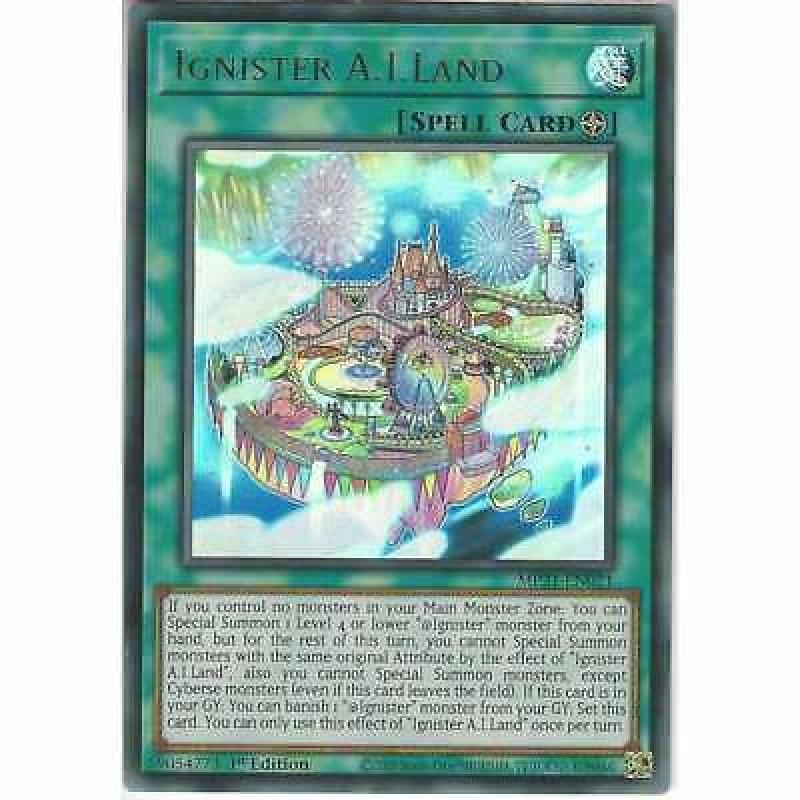 MP21-EN021 Ignister A.I.Land | 1st Edition | Ultra Rare YuGiOh Trading Card Game