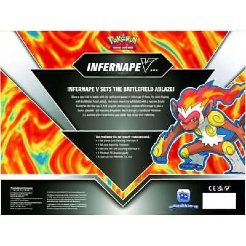 Pokemon Infernape V Collection Box : New and Sealed : Inc Promo Cards & Boosters