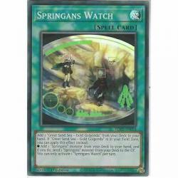 BLVO-EN054 Springans Watch | 1st Edition Super Rare YuGiOh Trading Card Game TCG