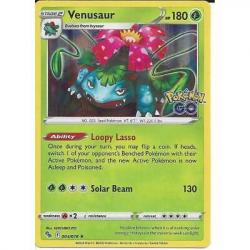 003/078 Venusaur : Rare Holo Card : Pokemon GO Trading Card Game TCG Foil