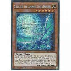 MP21-EN159 Seleglare the Luminous Lunar Dragon 1st Edition Prismatic Secret Rare