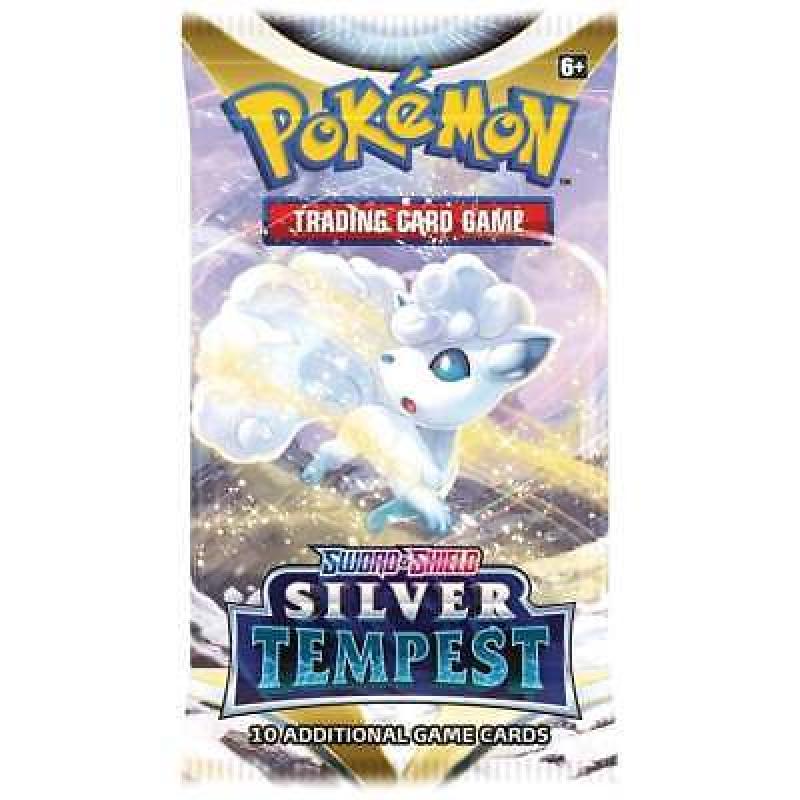 Pokemon Silver Tempest Booster Box of 36 Packs : New & Sealed : Trading Cards