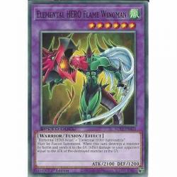 Elemental HERO Flame Wingman SGX1-ENA21 1st Edition Common :YuGiOh Trading Card