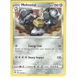 Pokemon 130/189 Melmetal | Rare Sword & Shield Darkness Ablaze Trading Card Game